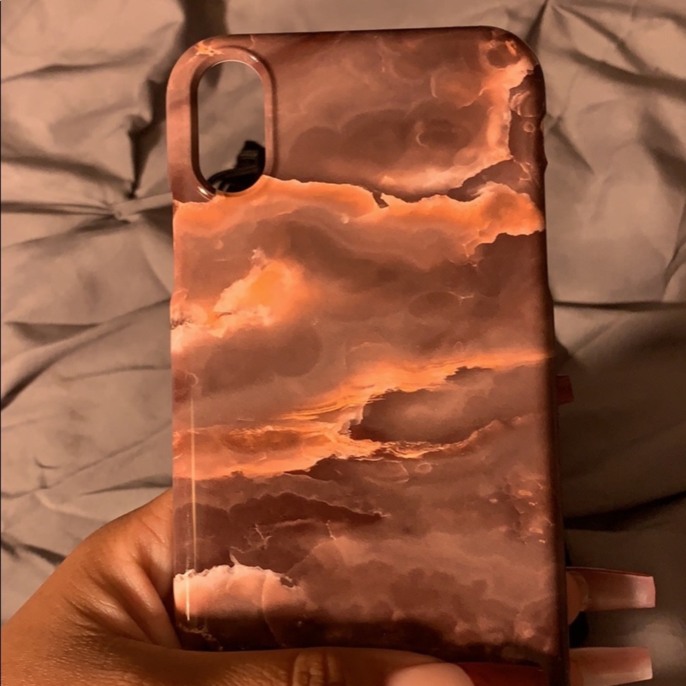BURGA Fire Wood iPhone XR snap case